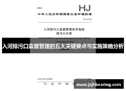 入河排污口监督管理的五大关键要点与实施策略分析
